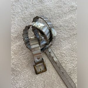Vintage Unique Metal and Crystal belt